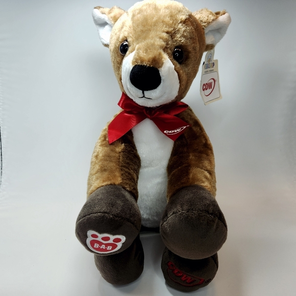 Vintage Rare Build-A-Bear CDW Brown Spotted Fawn Deer Bambi - Picture 3 of 15
